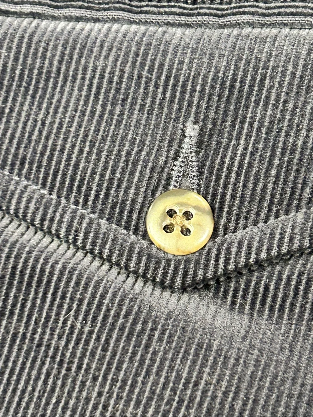 Polo Ralph Lauren Corduroy Andrew Pants Vintage Charcoal Men’s 36x32 Y2K 90s